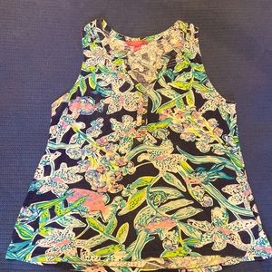 XL Lilly Pulitzer Essie Sleeveless Top